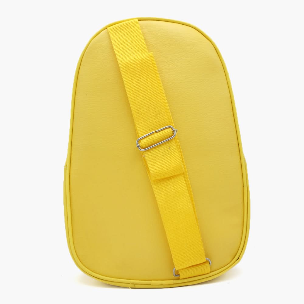 Girls Back Pack - Yellow, Kids Bags, Chase Value, Chase Value