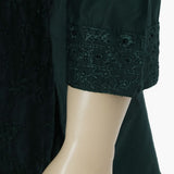 Women's Chicken Kari 2Pcs Suit - Green, Women Shalwar Suits, Chase Value, Chase Value