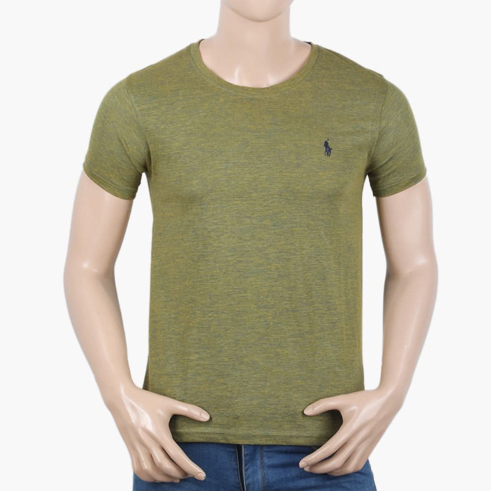 Men's Half Sleeves T-Shirt - Green, Men's T-Shirts & Polos, Chase Value, Chase Value