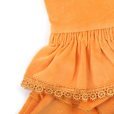 Girls Full Sleeves Pant Suit - Orange, Girls Shalwar Kameez, Chase Value, Chase Value