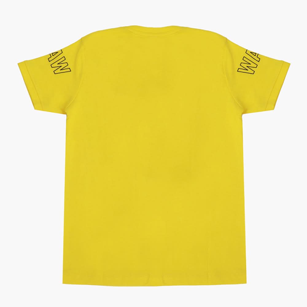 Boys Half Sleeves T-Shirt - Yellow, Boys T-Shirts, Chase Value, Chase Value