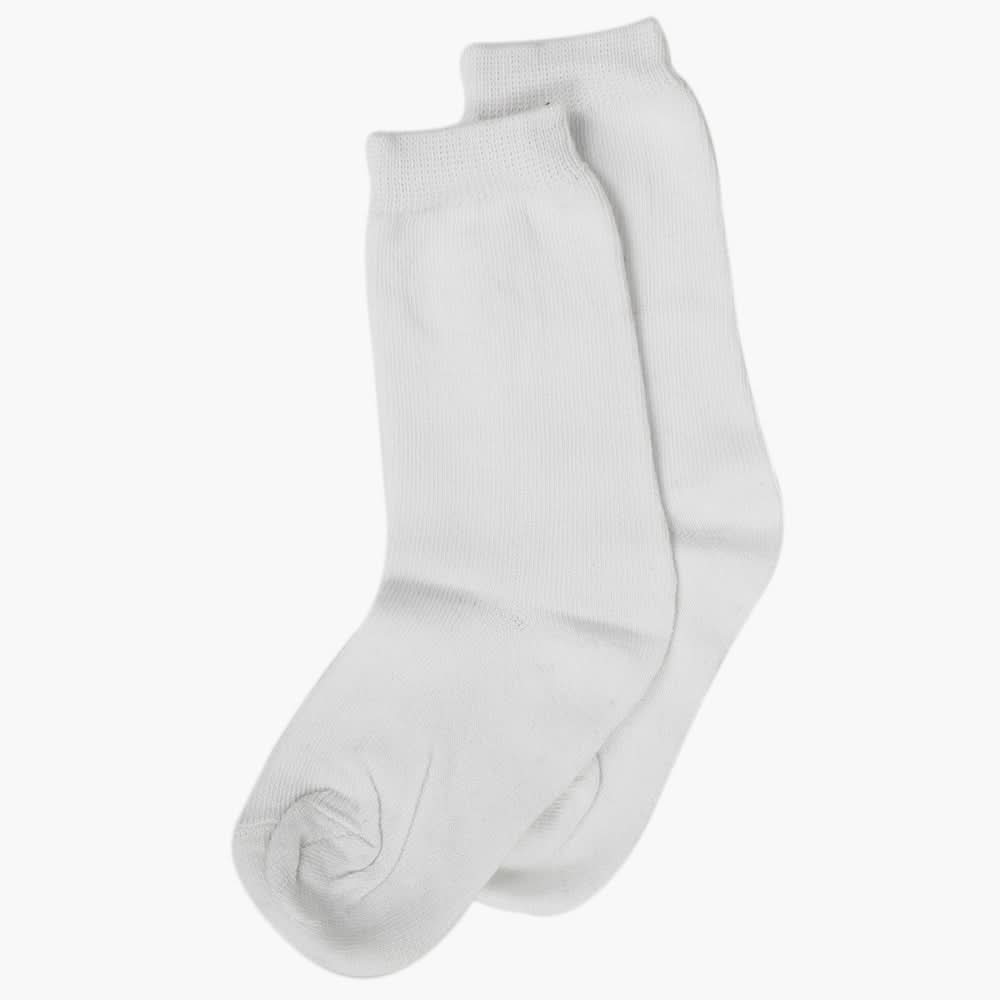 Uniform Socks - White, Boys Socks, Chase Value, Chase Value