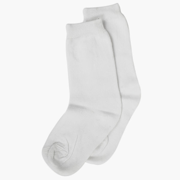 Uniform Socks - White, Boys Socks, Chase Value, Chase Value