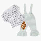 Newborn Girls Full Sleeves Romper - Light Blue, Newborn Girls Winterwear, Chase Value, Chase Value