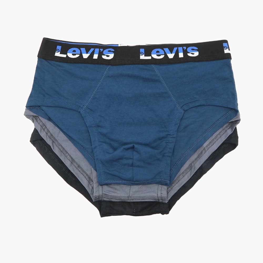 Levi's Cotton Stretch Brief 3 Pack Set Underwear - Multi, Men's Underwear, Levis, Chase Value