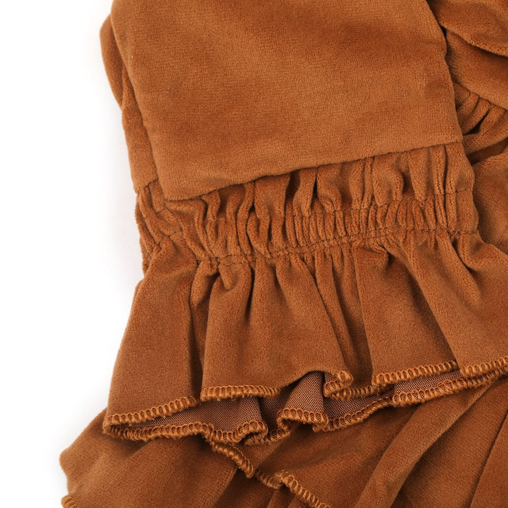 Girls Tight Suit - Brown, Girls Shalwar Kameez, Chase Value, Chase Value