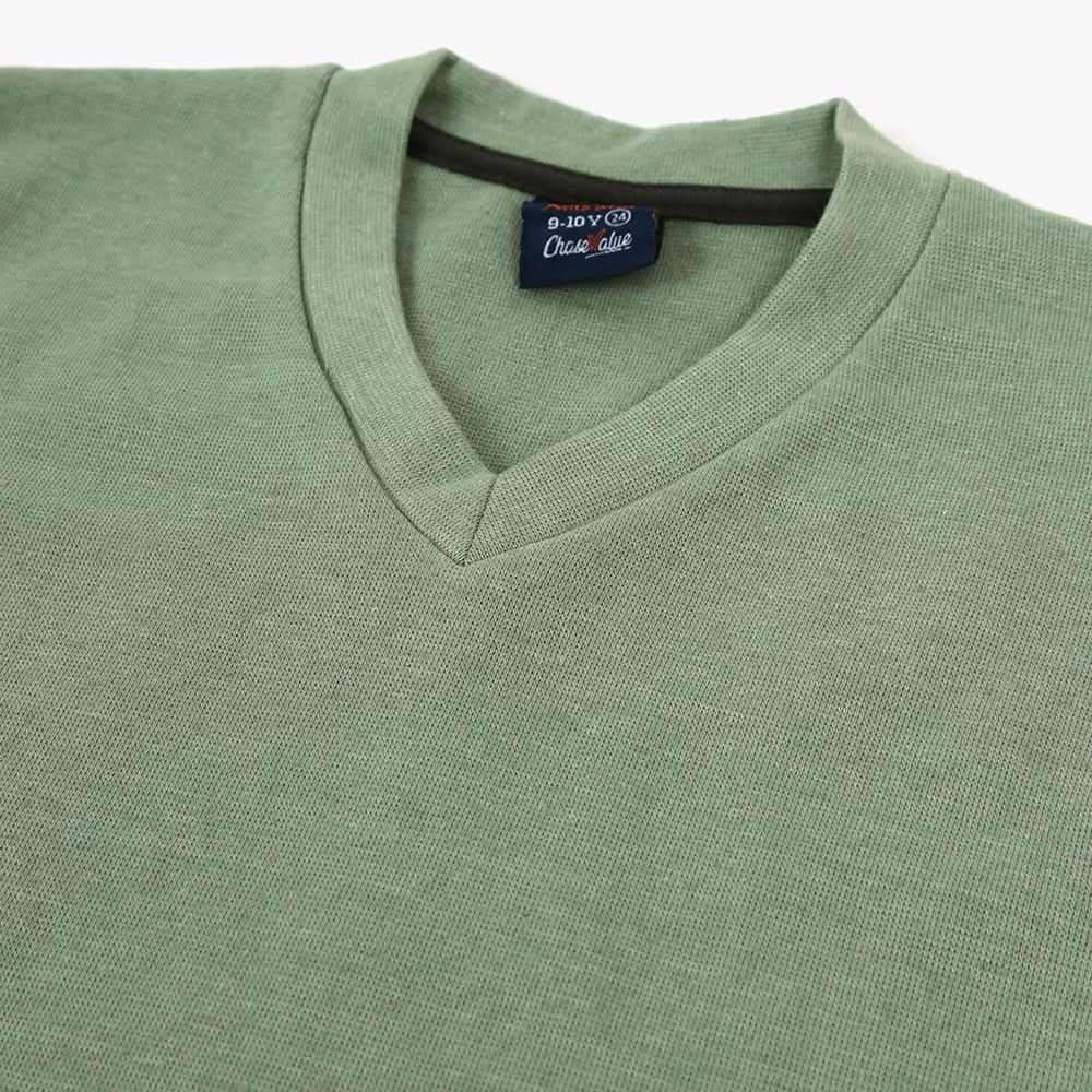 Boys Sweater - Light Green, Boys Hoodies & Sweat Shirts, Chase Value, Chase Value