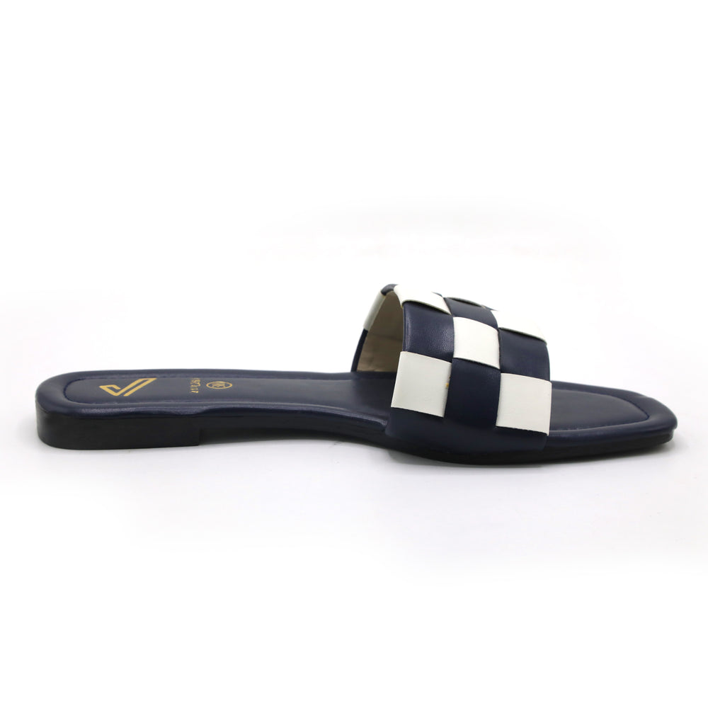 Women's Slipper - Navy Blue, Women Slippers, Chase Value, Chase Value