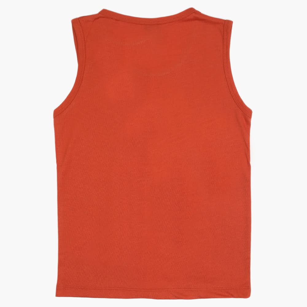 Boys Sando - Rust, Boys T-Shirts, Chase Value, Chase Value