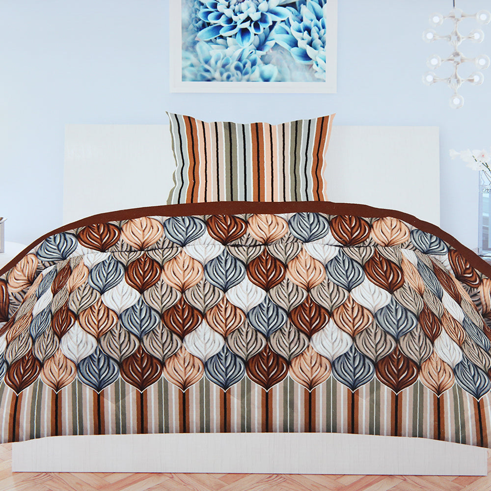 Single Bed Sheet Percale Finish - D9, Single Size Bed Sheet, Chase Value, Chase Value