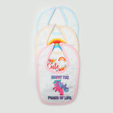 Valuable Velcro Bib Pack of 3 - Multi Color, Bibs & Towels, Chase Value, Chase Value