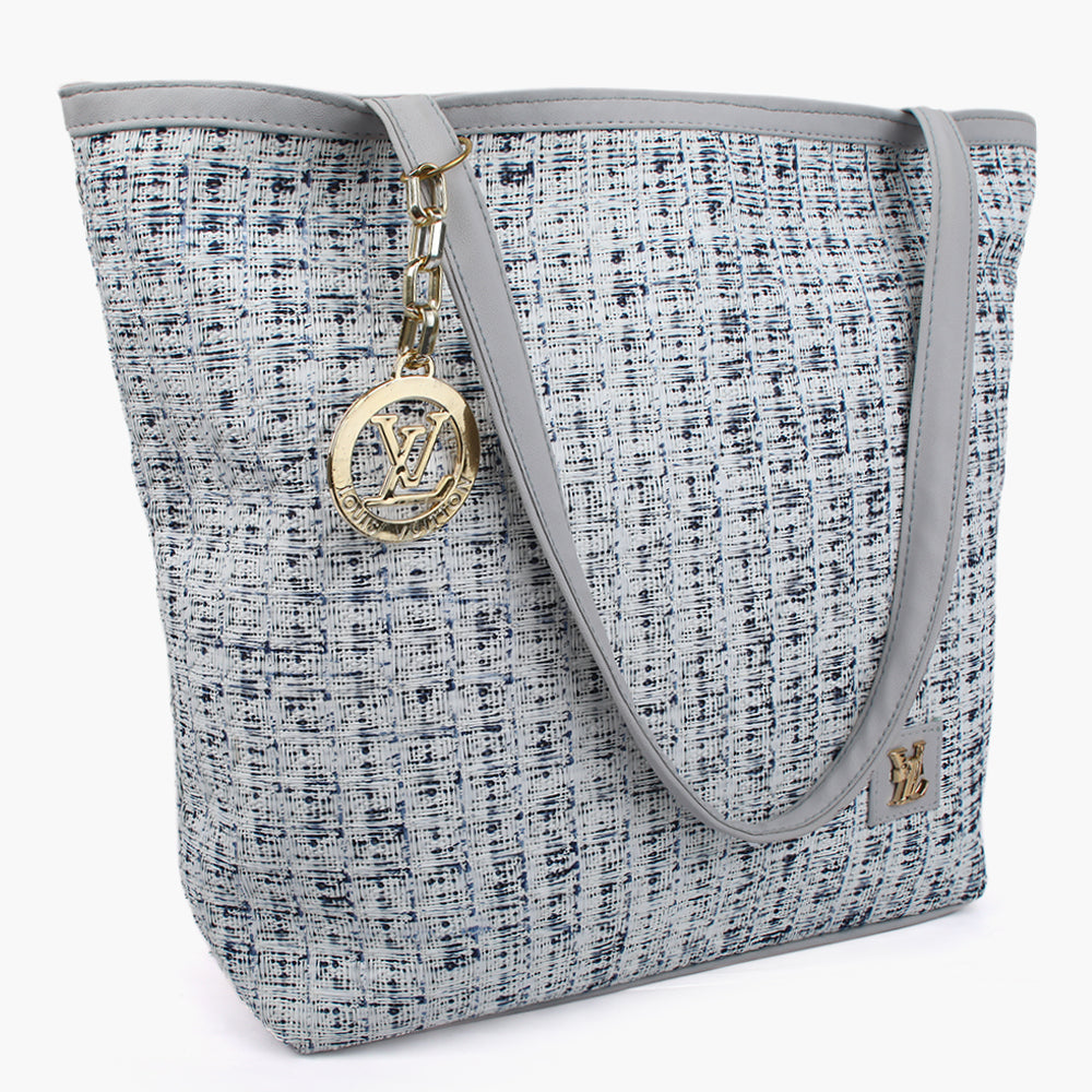 Women's Hand Bag - Light Grey, Women Bags, Chase Value, Chase Value
