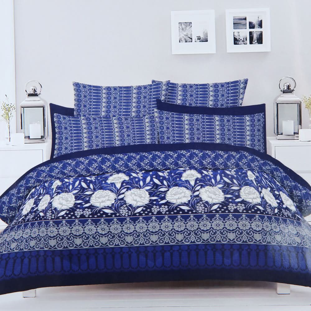 Double Bed Sheet - Multi Color, Double Size Bed Sheet, Chase Value, Chase Value