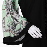 Women's Front Open Abaya - Black, Women Abayas, Chase Value, Chase Value