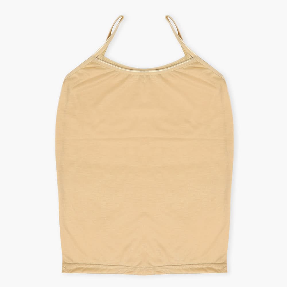 Girls Thin Strap Camisole - Skin, Girls Shameez Camisole & Biddies, Chase Value, Chase Value