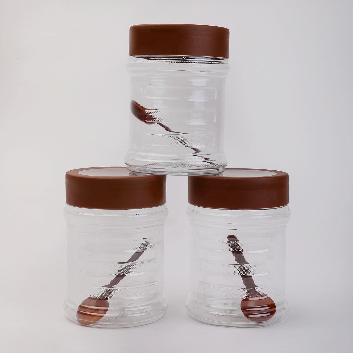 Grace Jar 3 Pcs Set - Blue, Storage Boxes, Chase Value, Chase Value