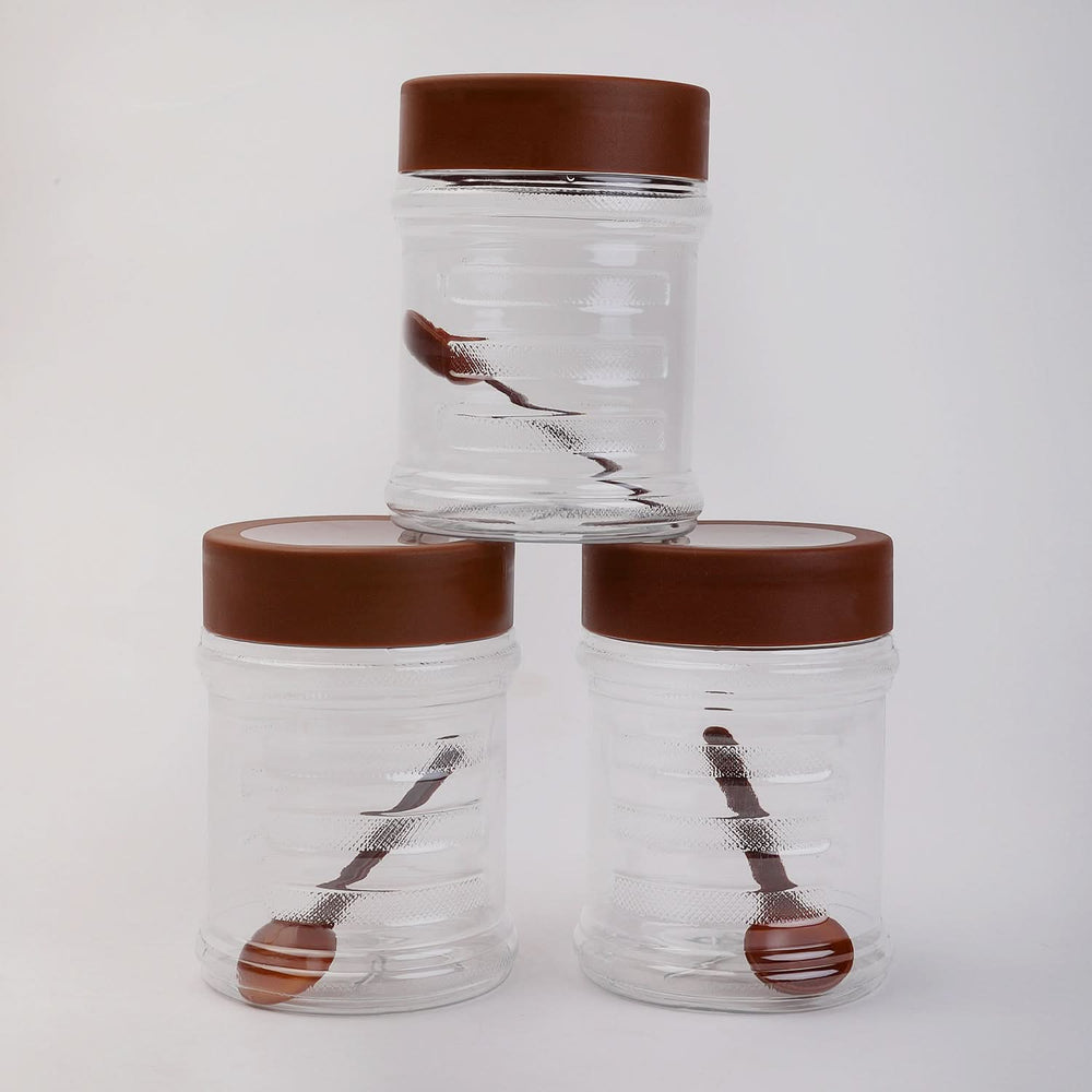 Grace Jar 3 Pcs Set - Blue, Storage Boxes, Chase Value, Chase Value