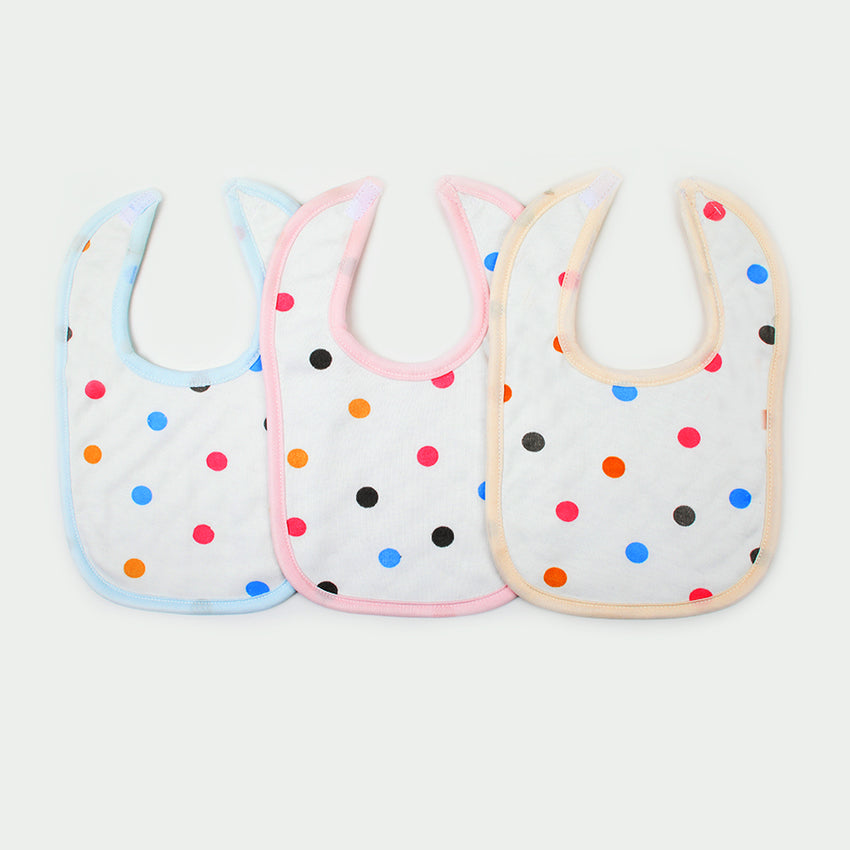 Valuable Velcro Bib Pack of 3 - Multi Color