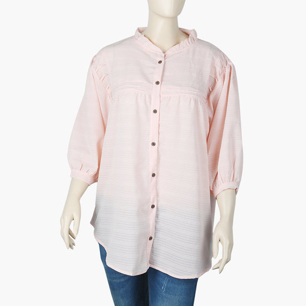 Women's Western Top - Peach, Women T-Shirts & Tops, Chase Value, Chase Value