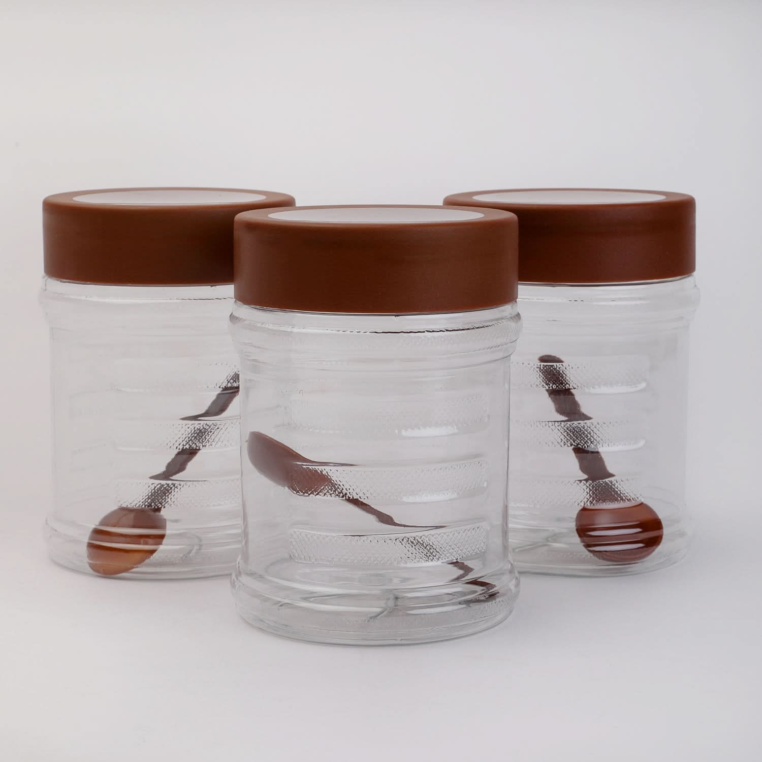 Grace Jar 3 Pcs Set - Blue, Storage Boxes, Chase Value, Chase Value