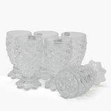 Transparent Fish Water Glass Set Of 6, Glassware & Drinkware, Chase Value, Chase Value
