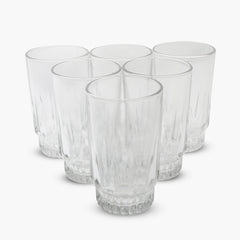 Transparent Water Glass Set Of 6, Glassware & Drinkware, Chase Value, Chase Value
