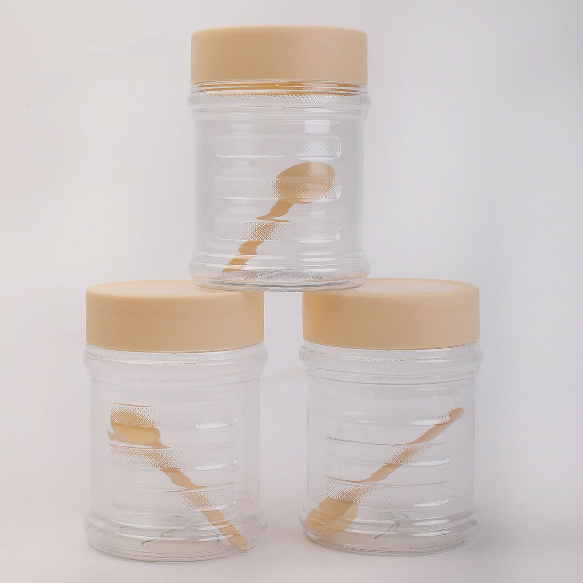 Grace Jar 3 Pcs Set - Blue, Storage Boxes, Chase Value, Chase Value