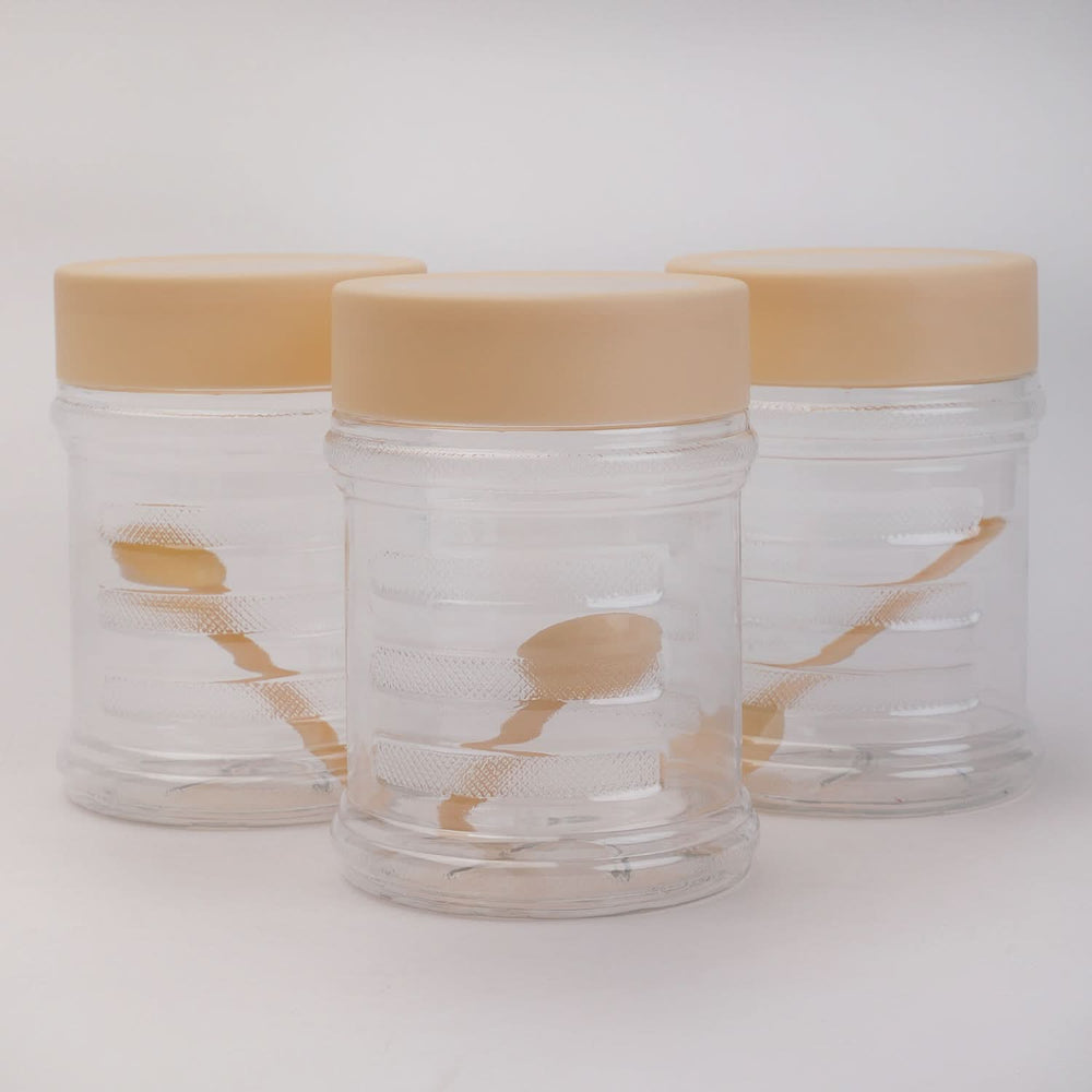 Grace Jar 3 Pcs Set - Blue, Storage Boxes, Chase Value, Chase Value