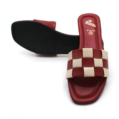 Women's Slipper - Maroon