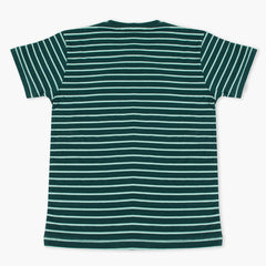 Boys Half Sleeves T-Shirt - Green, Boys T-Shirts, Chase Value, Chase Value