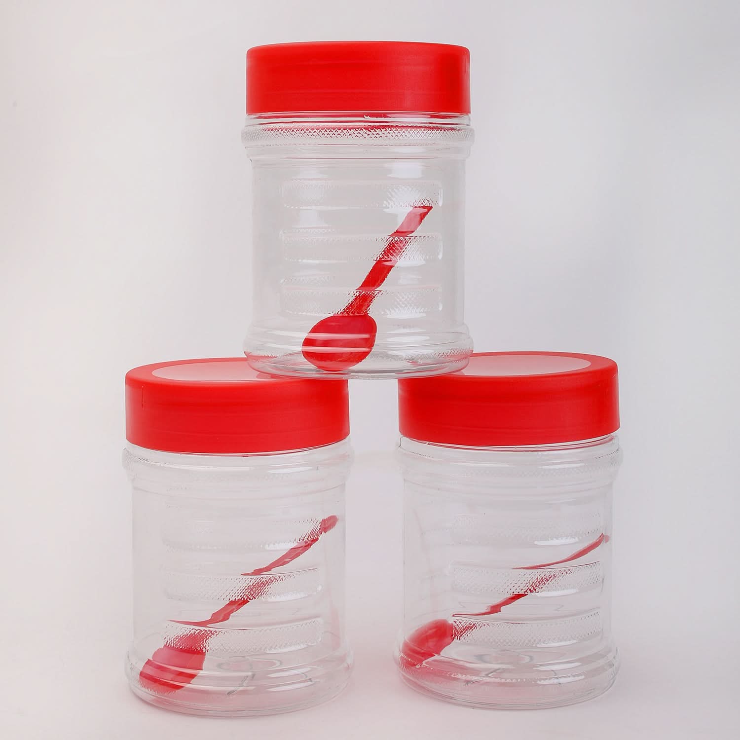 Grace Jar 3 Pcs Set - Blue, Storage Boxes, Chase Value, Chase Value