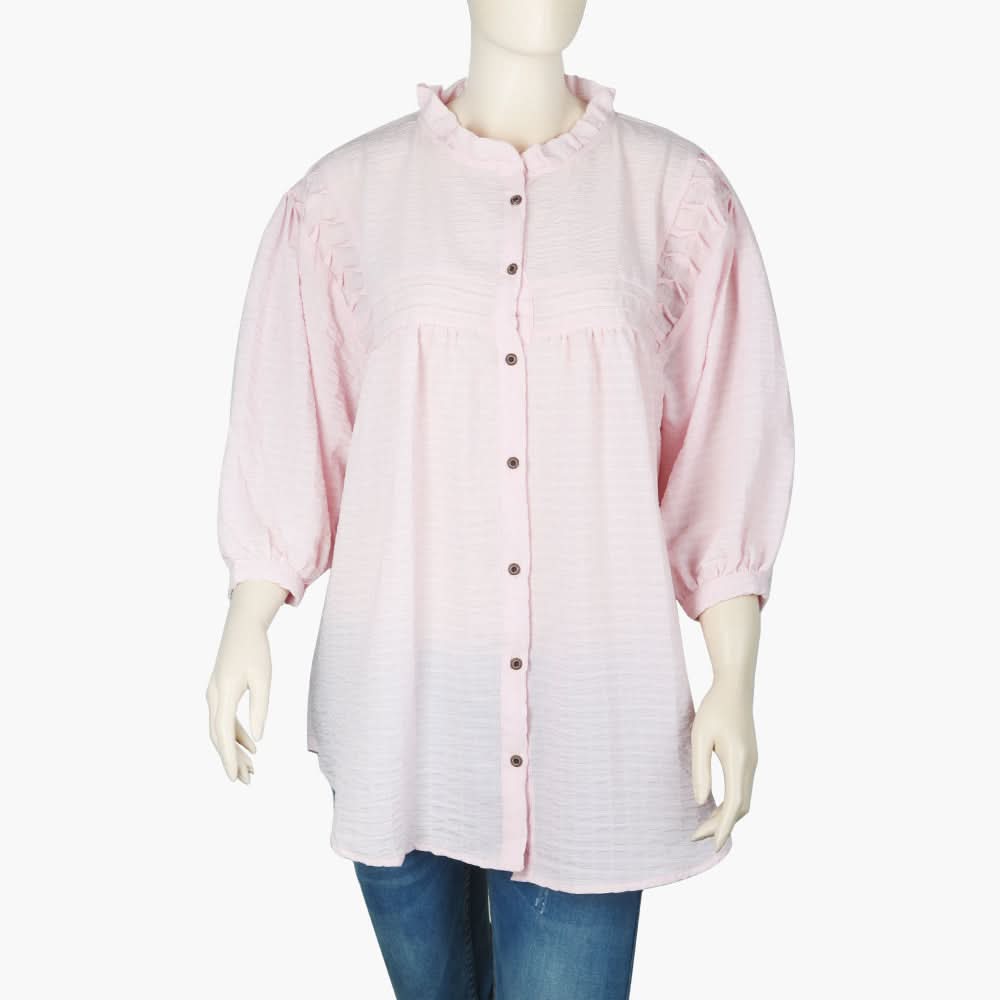 Women's Western Top - Pink, Women T-Shirts & Tops, Chase Value, Chase Value