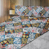 3D Double Bedsheet - Multi Color, Double Size Bed Sheet, Chase Value, Chase Value