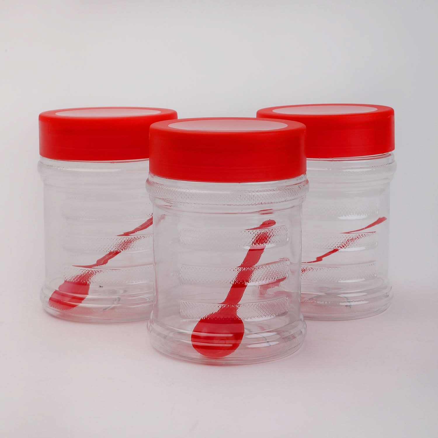 Grace Jar 3 Pcs Set - Blue, Storage Boxes, Chase Value, Chase Value