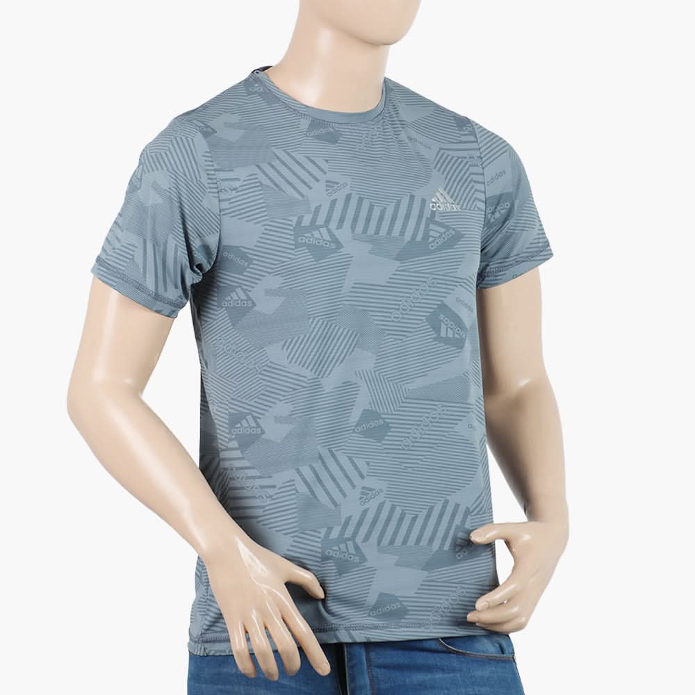Men's Half Sleeves T-Shirt - Grey, Men's T-Shirts & Polos, Chase Value, Chase Value