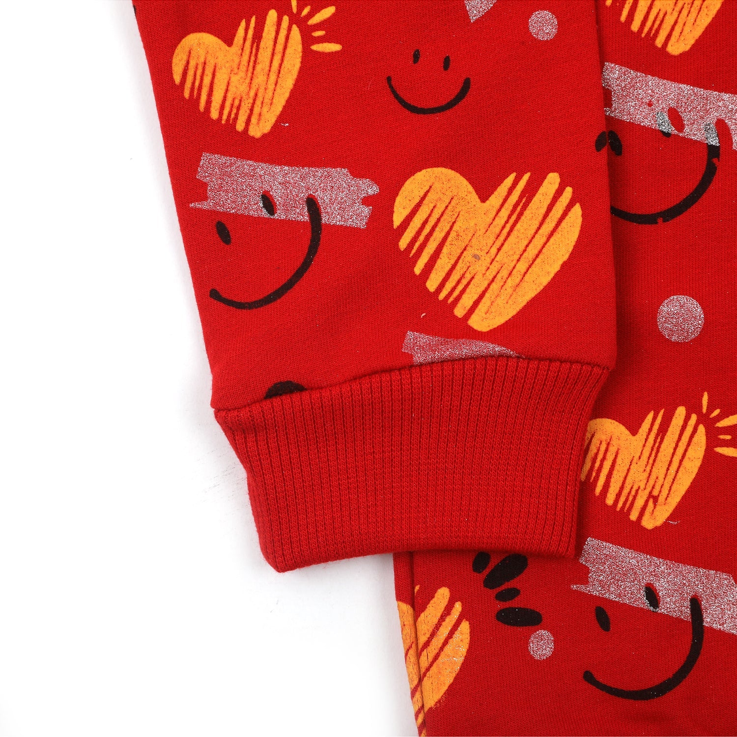 Girls Full Sleeves Hoodie T-Shirt - Red, Girls Hoodies & Sweat Shirts, Chase Value, Chase Value