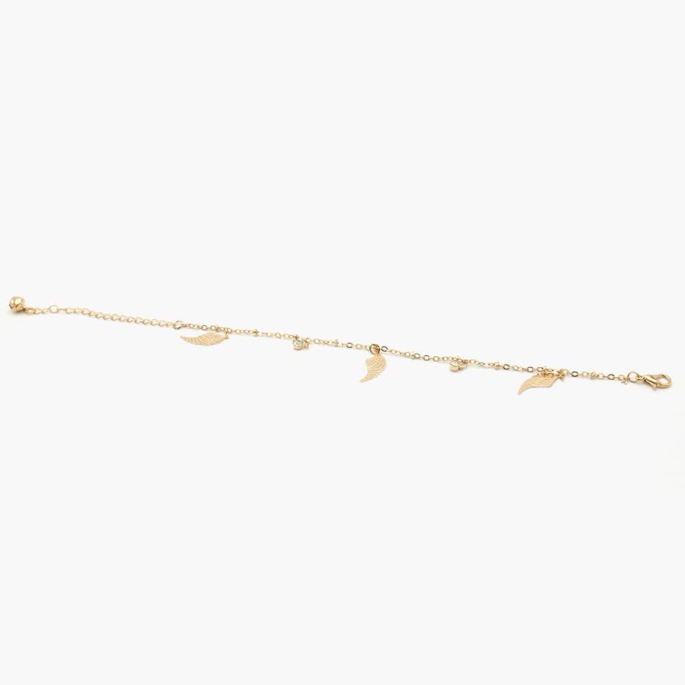 Women's Anklet - Golden, Women Foot Jewellery, Chase Value, Chase Value