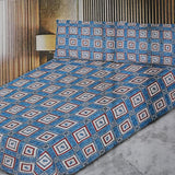 3D Double Bedsheet - Multi Color, Double Size Bed Sheet, Chase Value, Chase Value