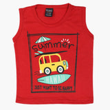 Boys Sando - Red, Boys T-Shirts, Chase Value, Chase Value
