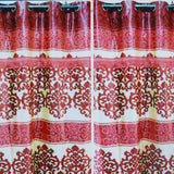 Floral Room Curtains 2Pc - K2, Decoration, Chase Value, Chase Value