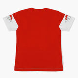 Boys Half Sleeves T-Shirt - Red, Boys T-Shirts, Chase Value, Chase Value