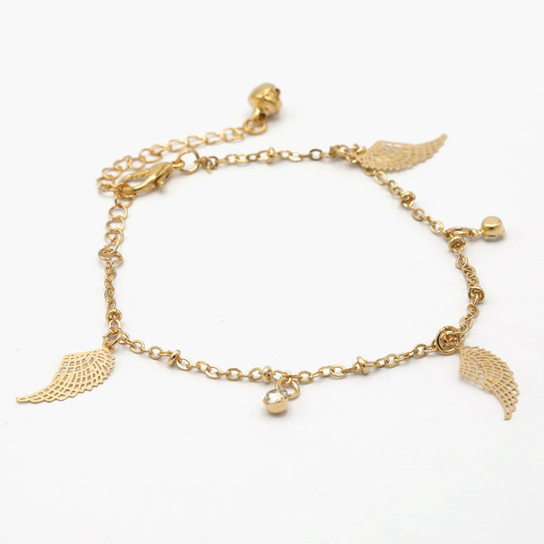 Women's Anklet - Golden, Women Foot Jewellery, Chase Value, Chase Value