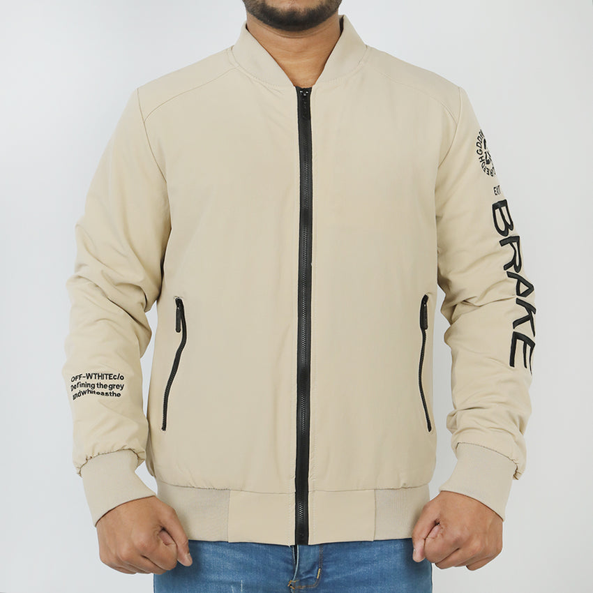 Men's Jacket - Beige – Chase Value