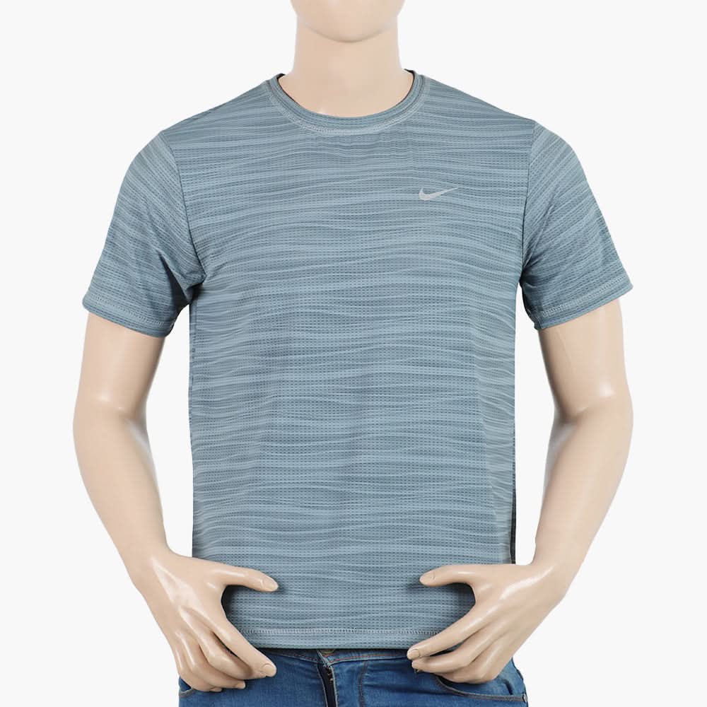 Men's Half Sleeves T-Shirt - Dark Grey, Men's T-Shirts & Polos, Chase Value, Chase Value