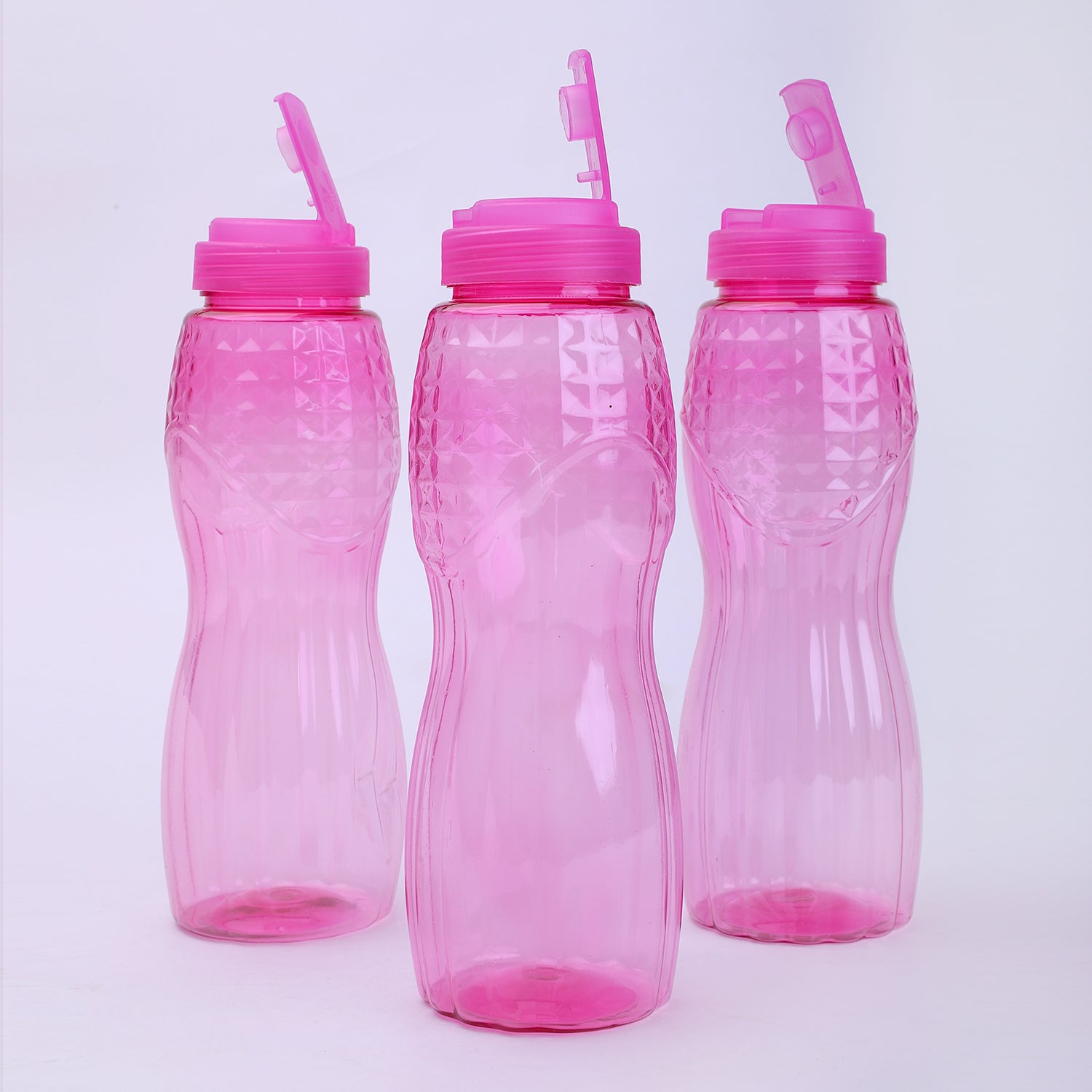 Rio Bottle 3 Pcs Set - Pink, Water Bottle, Chase Value, Chase Value