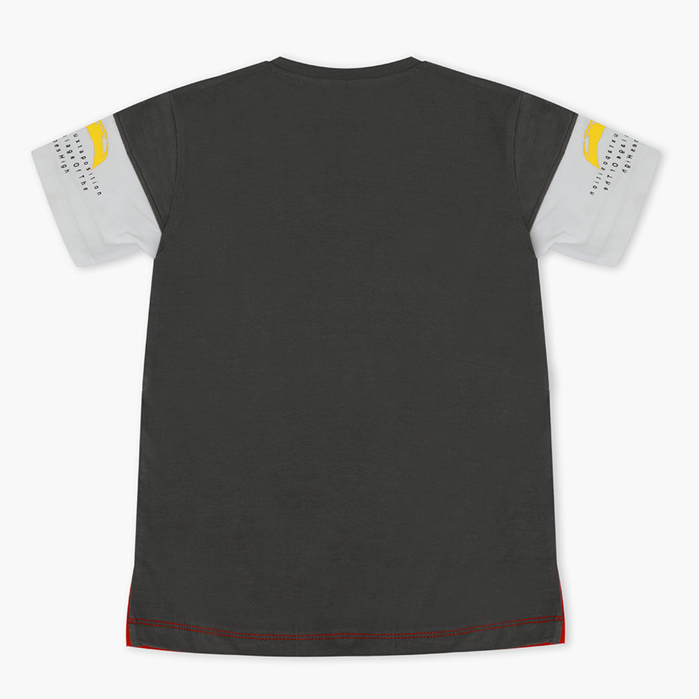 Boys Half Sleeves T-Shirt - Green, Boys T-Shirts, Chase Value, Chase Value