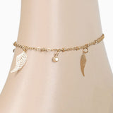 Women's Anklet - Golden, Women Foot Jewellery, Chase Value, Chase Value