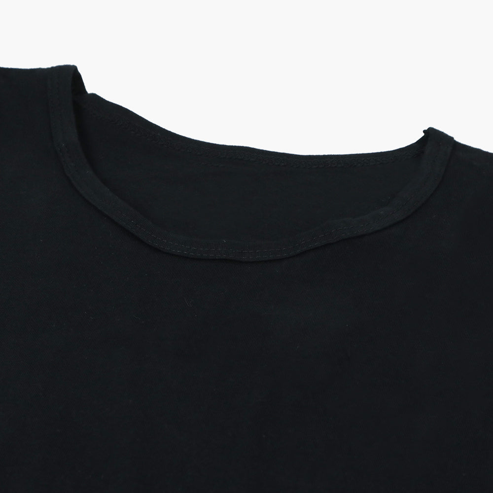 Girls Valuables Wide Strap Camisole - Black, Girls Shameez Camisole & Biddies, Chase Value, Chase Value