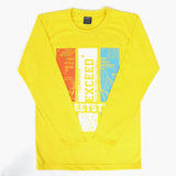 Boys T-Shirt - Yellow, Boys T-Shirts, Chase Value, Chase Value