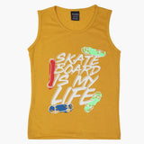 Boys Sando - Yellow, Boys T-Shirts, Chase Value, Chase Value